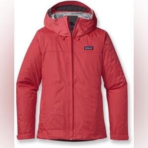Pink Patagonia torrentshell, size L
